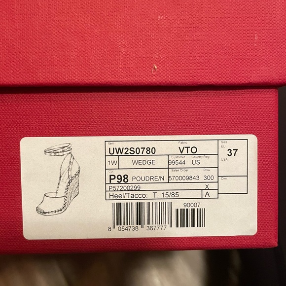 Valentino wedge espadrilles